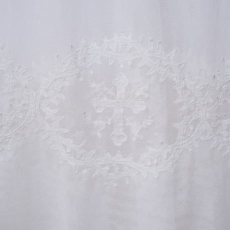 ~1920s  French  Linen Church Smock  1