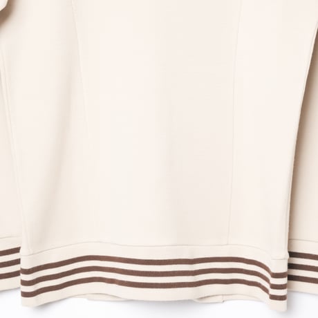70-80s Vintage adidas Knit Jacket Beige