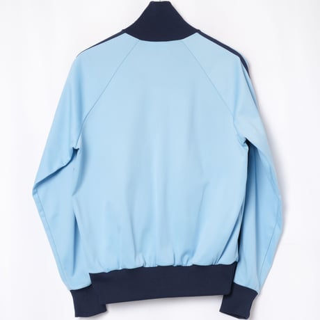 70-80s Vintage adidas Ventex Track Jacket Model  First Light Blue×Navy (Made in France)