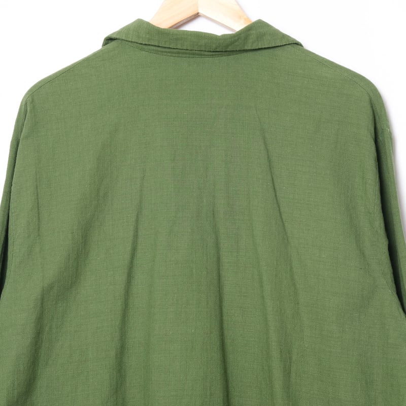 60s France Vintage NOVELTEX Shark Collar Shirt
