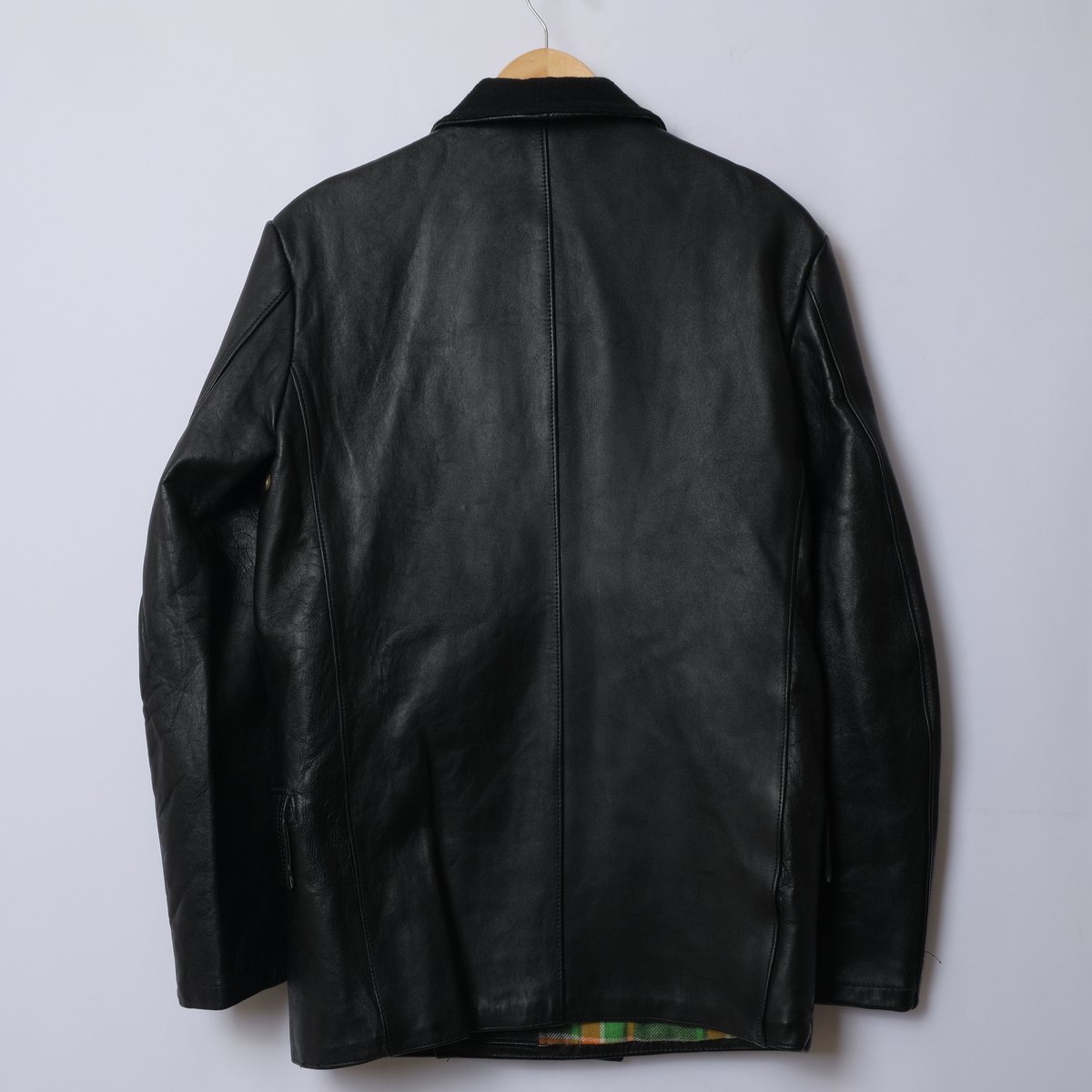 70s French Vintage Leather Jacket (Corbusier Ja...