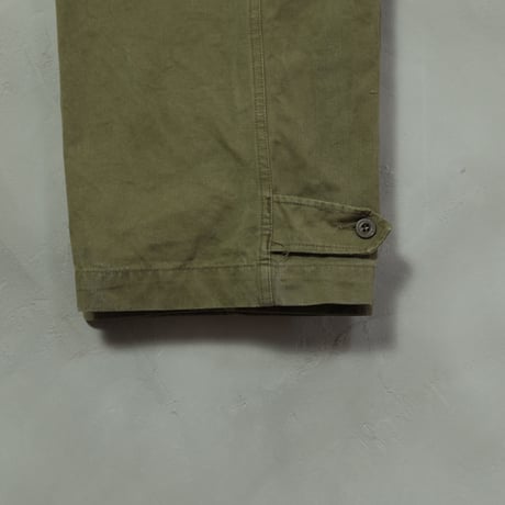 French Army M47 Trousers First Size21 Herringbone Used