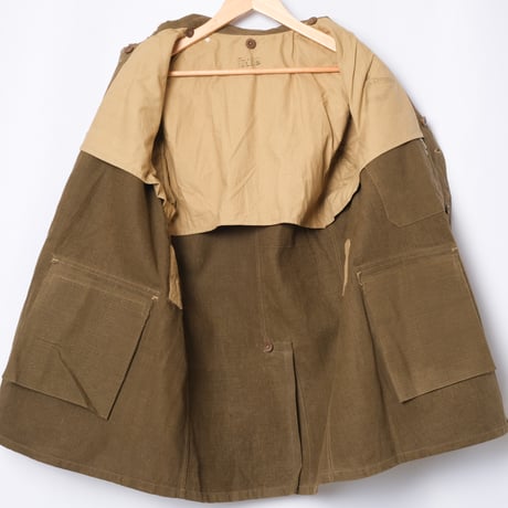 French Army M35 Short Jacket (Linen) With Liner Size 2 Dead Stock