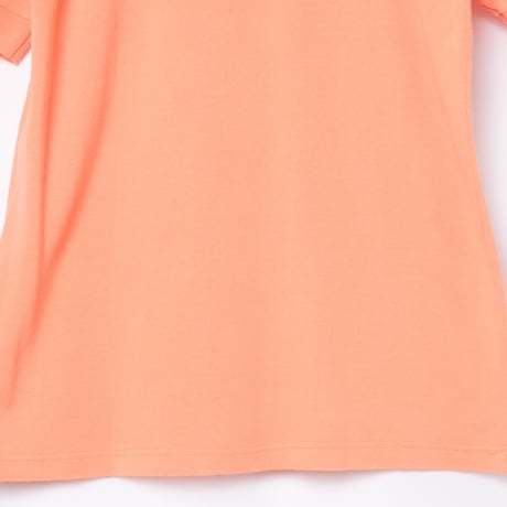 80s Vintage adidas VENTEX Half Sleeve Polo Shirt Orange（Made in France）