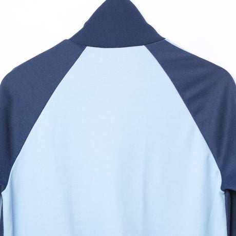 70-80s Vintage adidas Ventex Track Jacket Light Blue× Navy (Made in France) 174