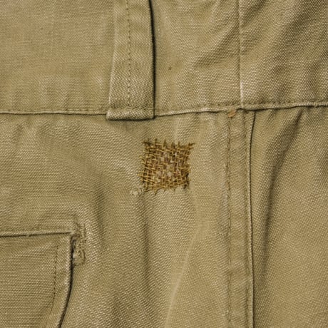 French Army M47 Trousers Early Canvas Size 15