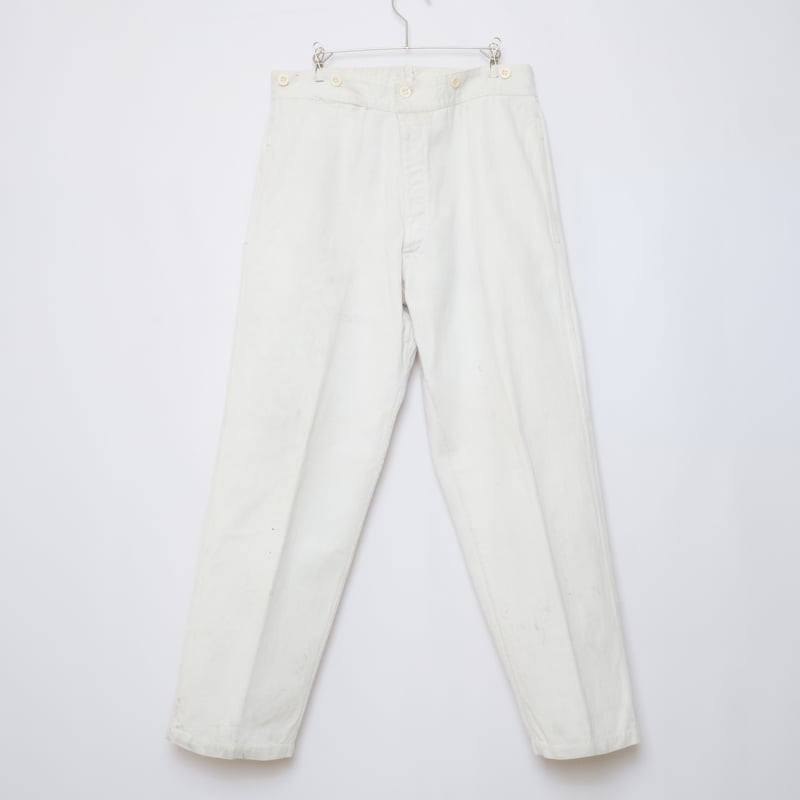1930s French Army HBT Cotton Bourgeron Trouser