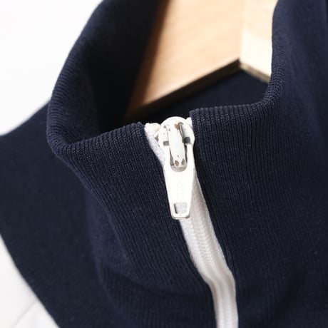 70-80s Vintage adidas Ventex Track Jacket Model  First White×Navy (Made in France)