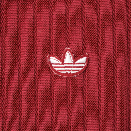 80s Vintage adidas Knit Track Jacket Bordeaux (Made in West Germany)