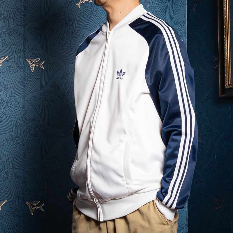 80s ATP フランス製　ビンテージ  adidas テニスウェア 70-80s Vintage adidas VENTEX ATP Green Track J