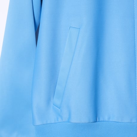 70-80s Vintage adidas Ventex Track Jacket Light Blue × White Bordeaux Line (Made in France)