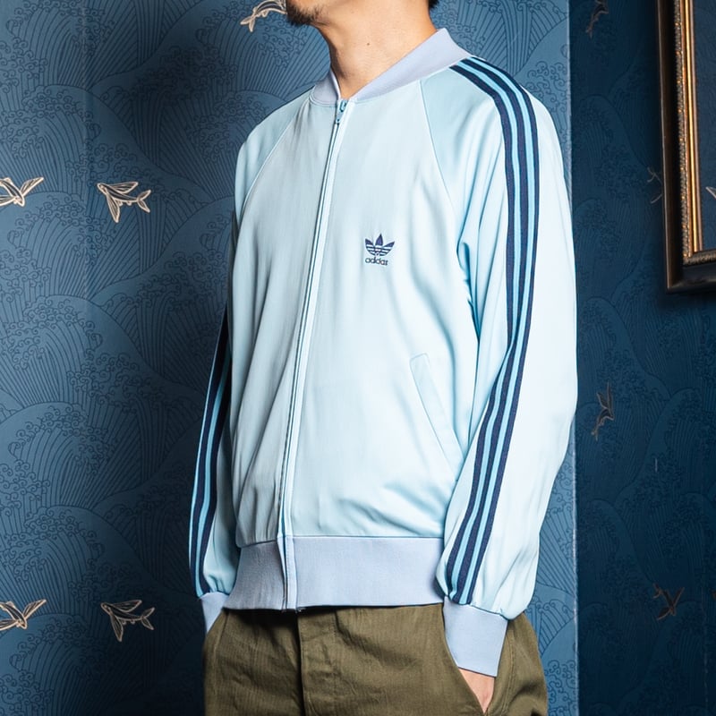 70-80s Vintage adidas Ventex ATP Light Blue Tra