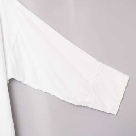 Early 1900s France  Antique Cotton Church Smock