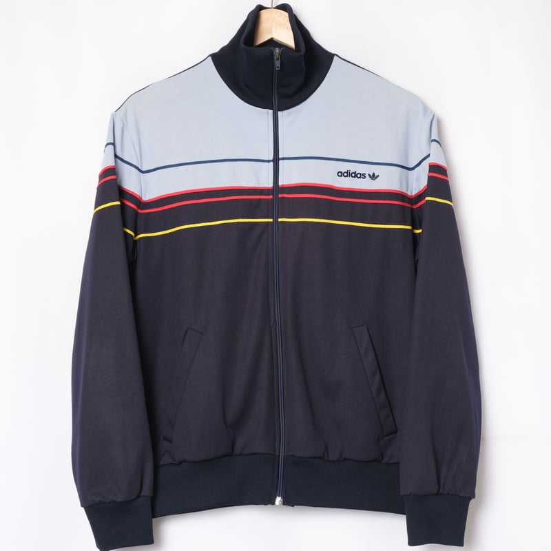 70-80s Vintage adidas Ventex Track Jacket Navy×