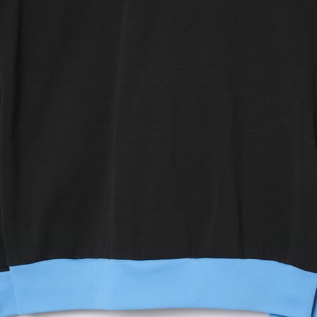 80s Vintage adidas Track Jacket Black × Light Blue（Made in France)