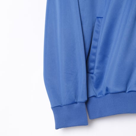70-80s Vintage adidas Collarless Track Jacket Blue（Made in U.S.A.）
