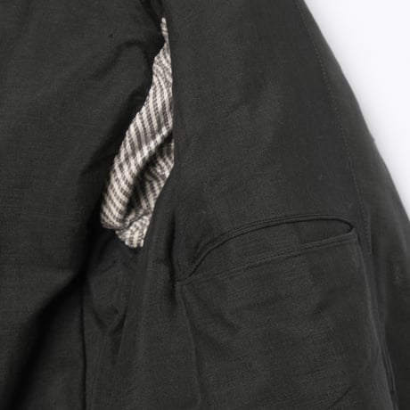 -30s France Antique Silk Wool Sack Coat