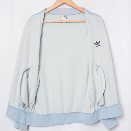 70-80s Vintage adidas VENTEX ATP Light Blue Track Jacket(Made in France)