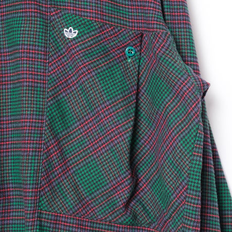 80s Vintage adidas Ventex Checked Shirt（Made in France）