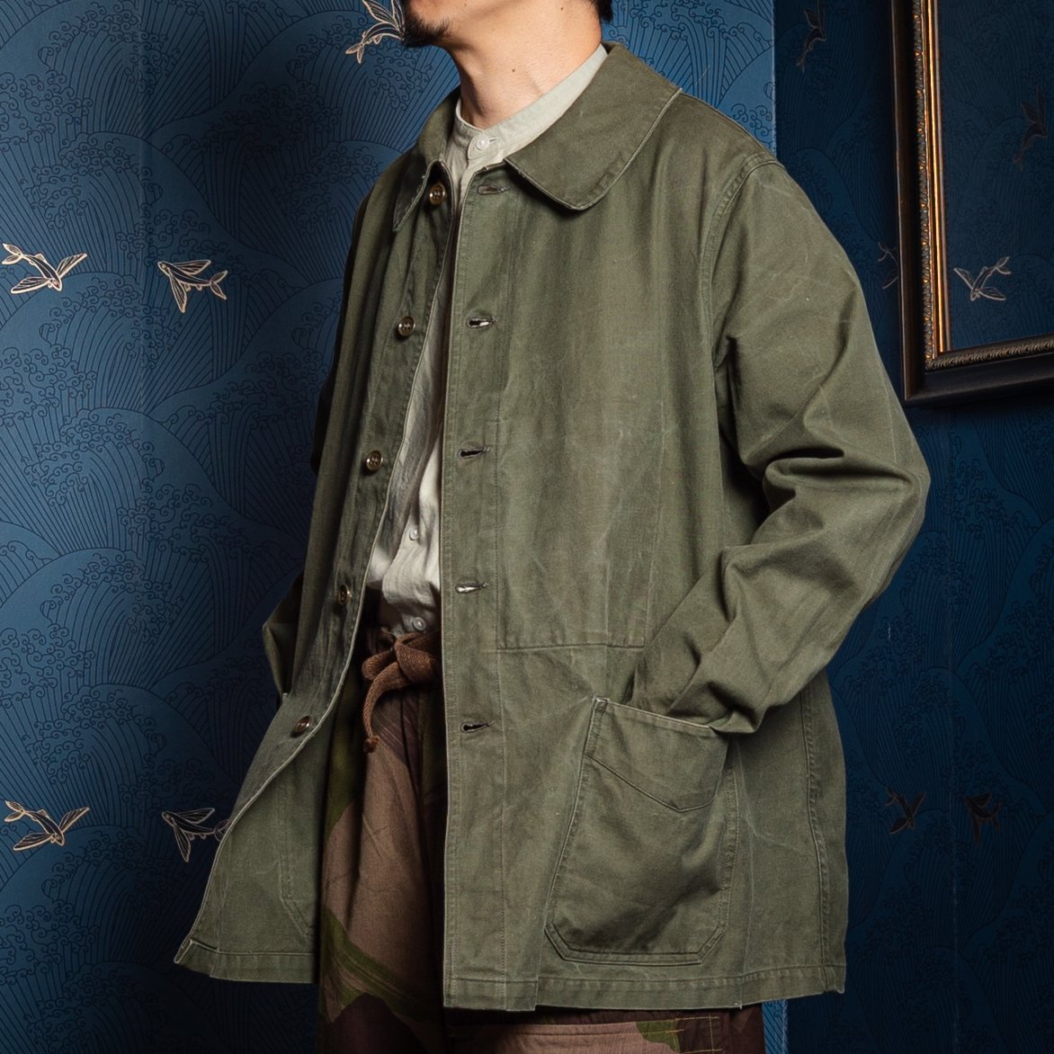 French Army Vulcain Work Jacket | Ugla パンと古着と本