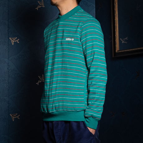70-80s Vintage adidas Ventex Sweat Green (Made in France)