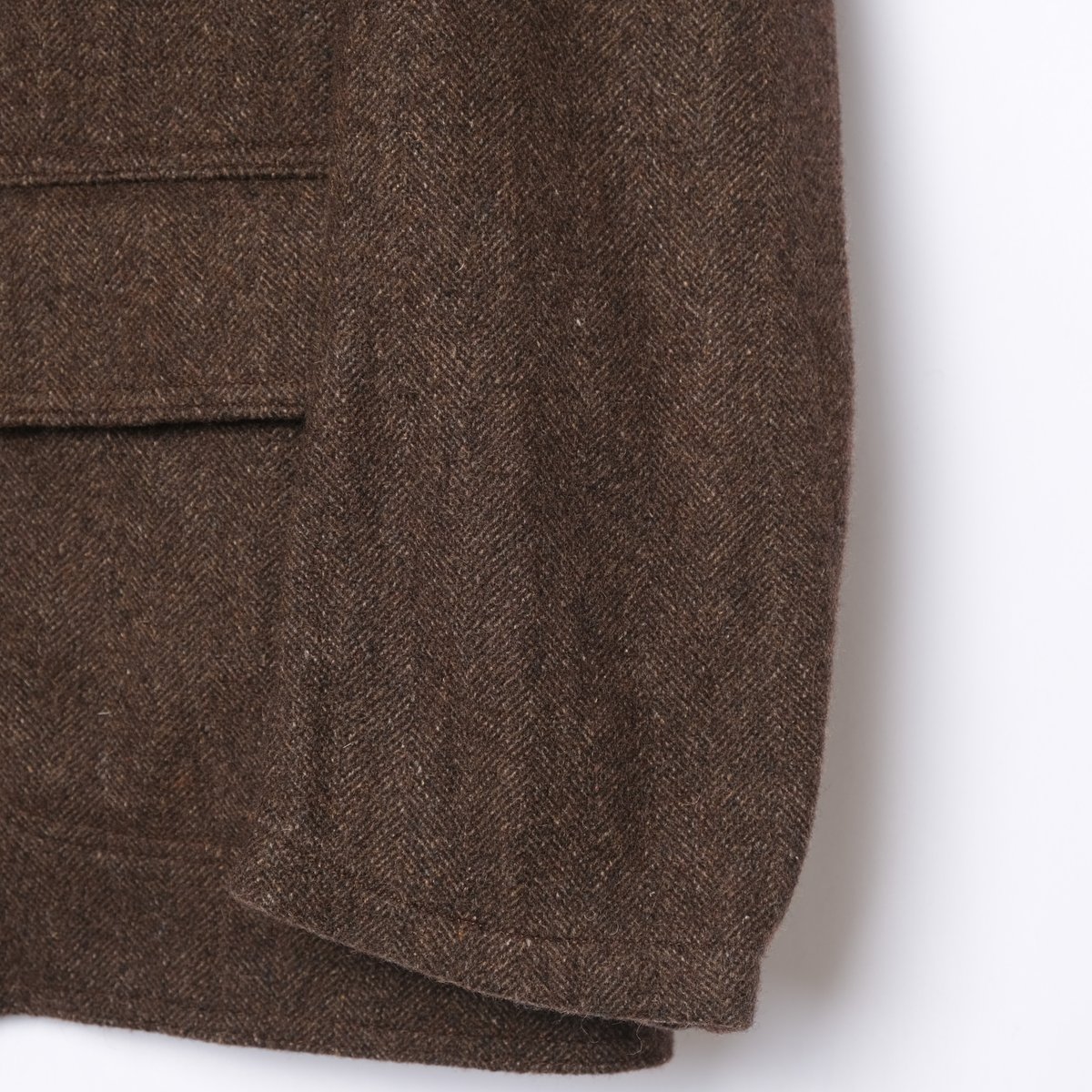 50-60s France Vintage Pascal Brown Wool Farmers