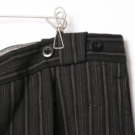 40-50s French Vintage  Dumont d'Urville Stripe Wool Trousers