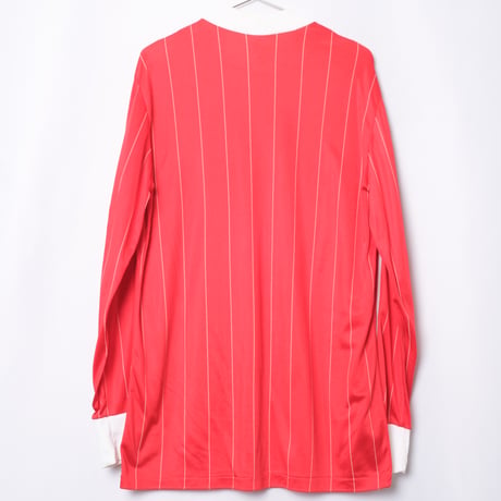 70-80s Vintage adidas Ventex Game Striped Shirt Red
