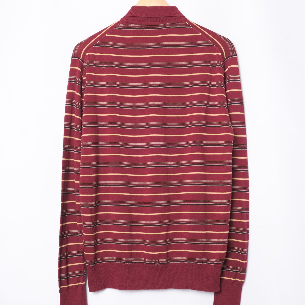 70s JOHN SMEDLEY Merino Wool Knit Polo Shirt Bu
