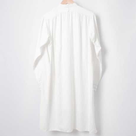 40-50s France Vintage ConChon Quinette NATTÉ Cotton Dress Shirt