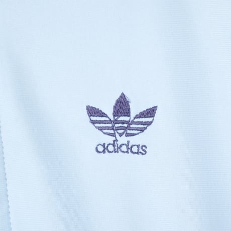 70-80s Vintage adidas Ventex ATP Track Jacket Light Blue × Navy