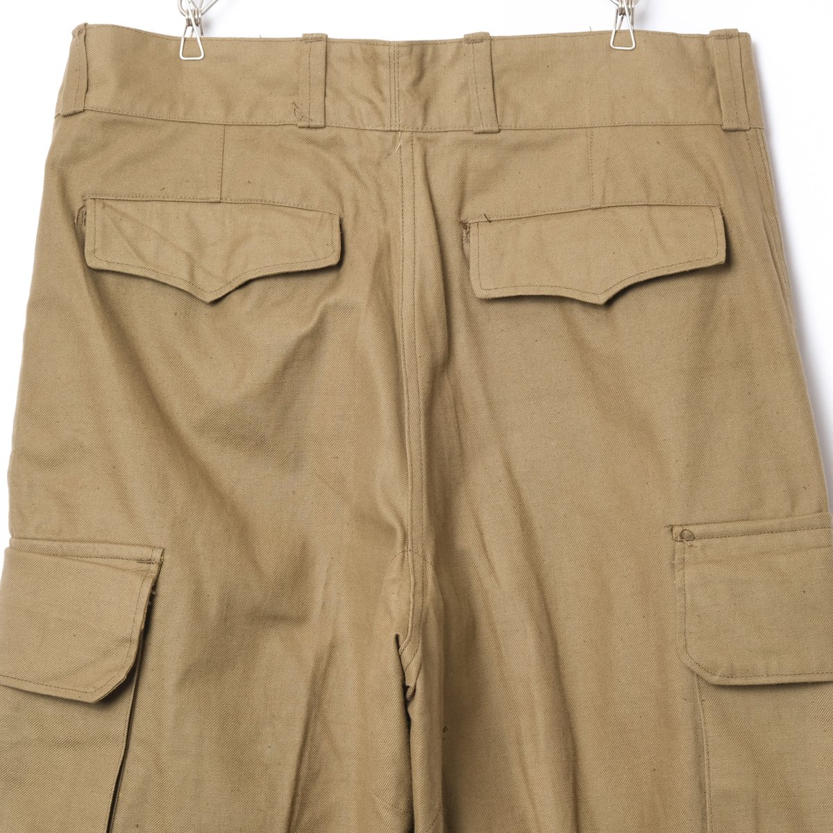 French Army M47 Trousers Early Size 33 Metal Bu French Army M47 Trousers Early Size 33 Metal Bu