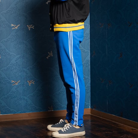 60s Vintage adidas Track Trousers World Mark Blue (Made in France)