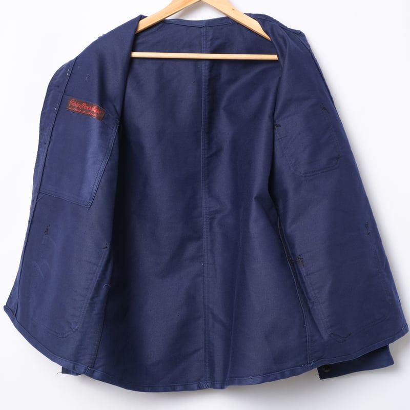 50s ブラックモールスキン　dubure & deverchere 1950's Dubure&Deverchere Black Moleskin Jacket
