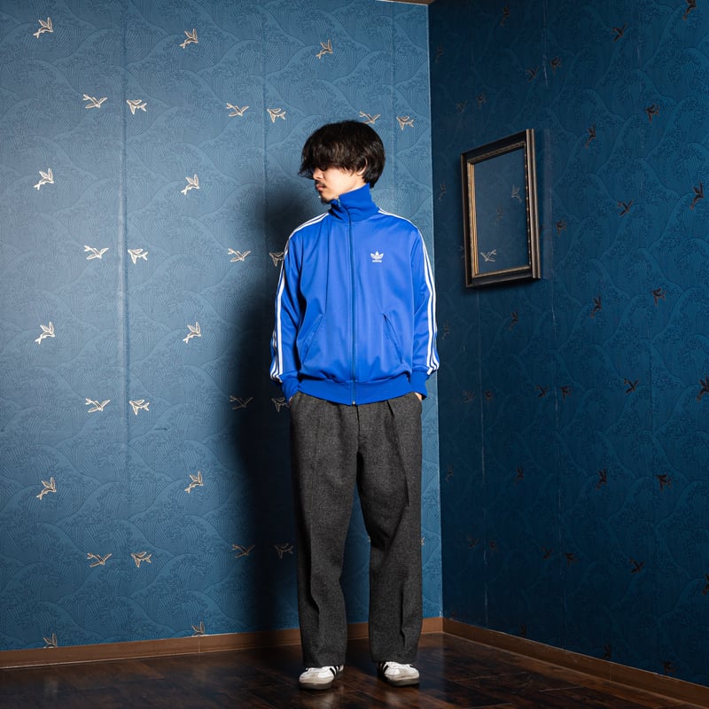 70-80s Vintage adidas Ventex Track Jacket Blue