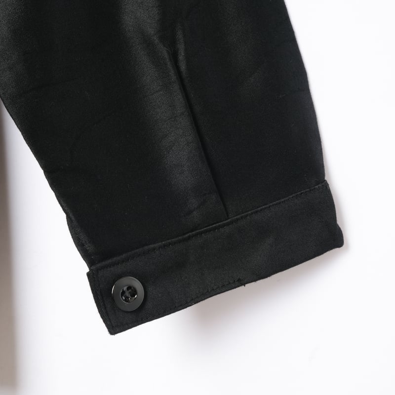 50-60s VULCAIN Black Moleskin Jacket Dead Stock 50-60s VULCAIN Black Moleskin Jacket Dead Stock