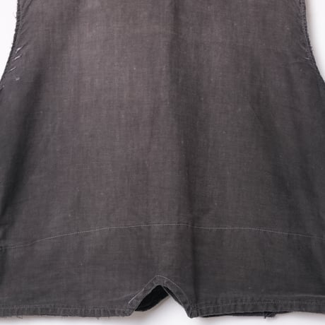 30-40s France Vintage Stripe Cotton Stripe Gillet 3