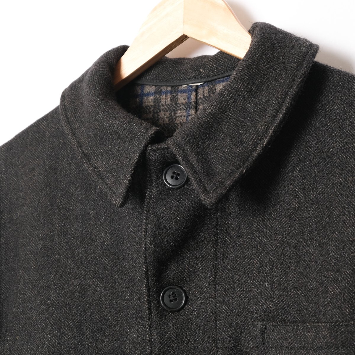 ジャケット・アウター french vintage pascal jacket 60's】French Vintage Wool Lapel Work Jacket 