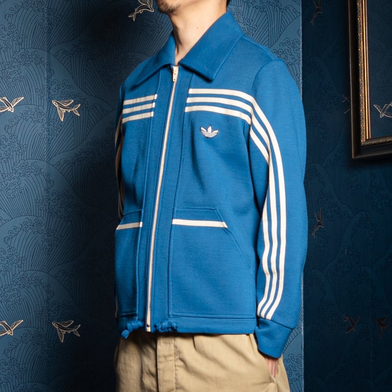 70-80s Vintage adidas Knit Jacket CLUB (Made in 70-80s Vintage adidas Knit Jacket CLUB (Made in