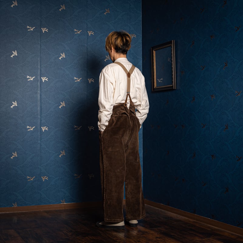 30-40s France Vintage Corduroy Trousers | Ugla