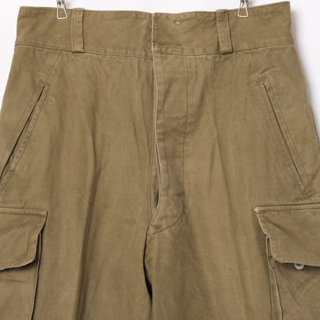 French Army M47 Trousers Early 比翼 Metal Button Size 21