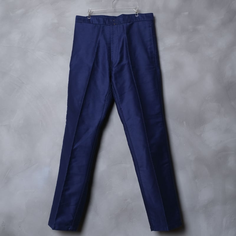 r*i様 50s 60s ピーチスキン　モールスキン　ヴィンテージ ビンテージ 50–60s France Vintage Vulcain Blue Moleskin Jac