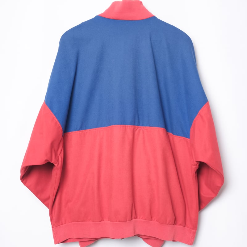 80s Vintage adidas Ventex Track Jacket Red × Bl