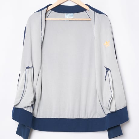70s Vintage adidas Ventex ATP Track Jacket Navy (Made in France)