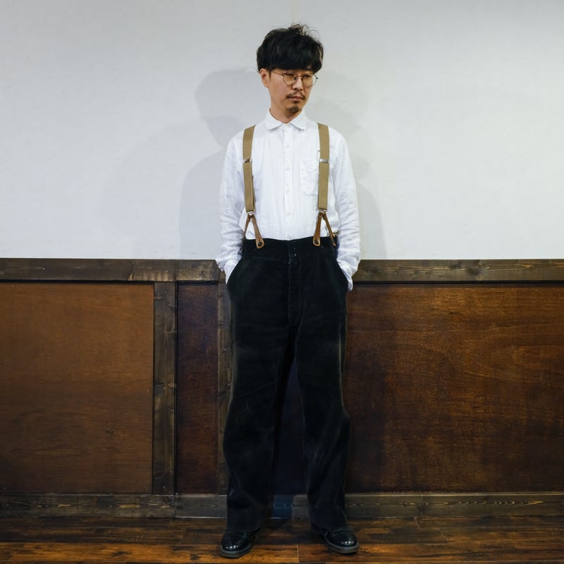 40-50s Au Fusil Corduroy Trousers Dead Stock |