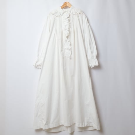 French Antique Cotton Night Dress