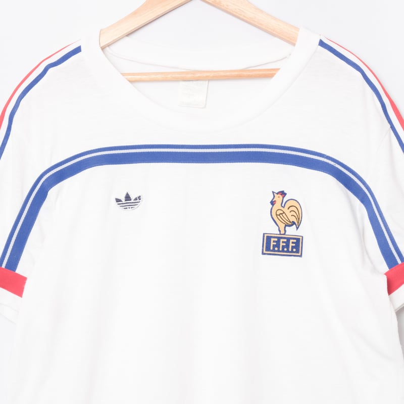 80s Vintage adidas Ventex T Shirt Football Fran