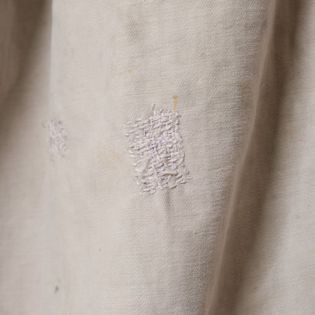 30s−40s French Vintage Cotton Twill Jumpsuit