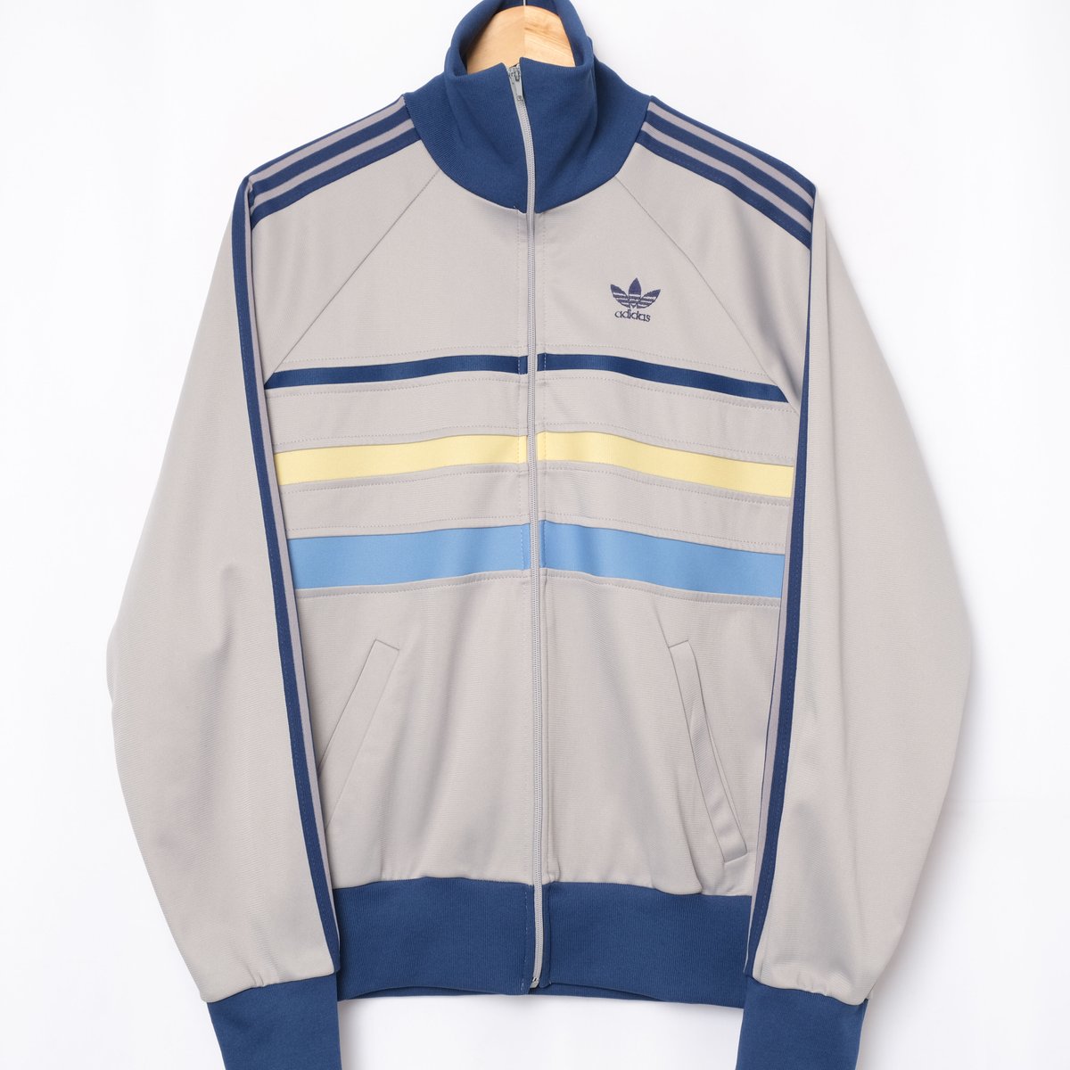 70-80s Vintage adidas Ventex Track Jacket Model