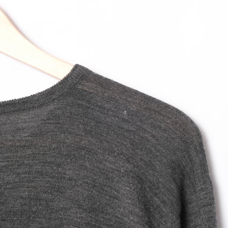 90s JOHN SMEDLEY Merino Wool Knit Pullover（Made in England）
